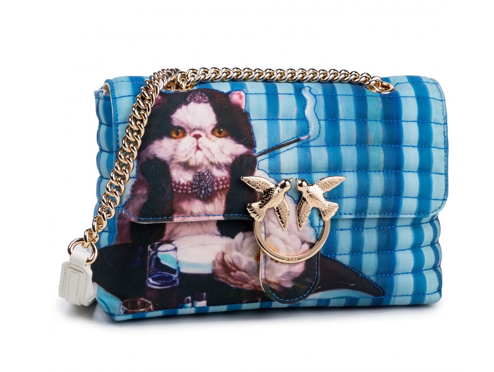PINKO LUCIA HEFFERNAN LOVE BAG
