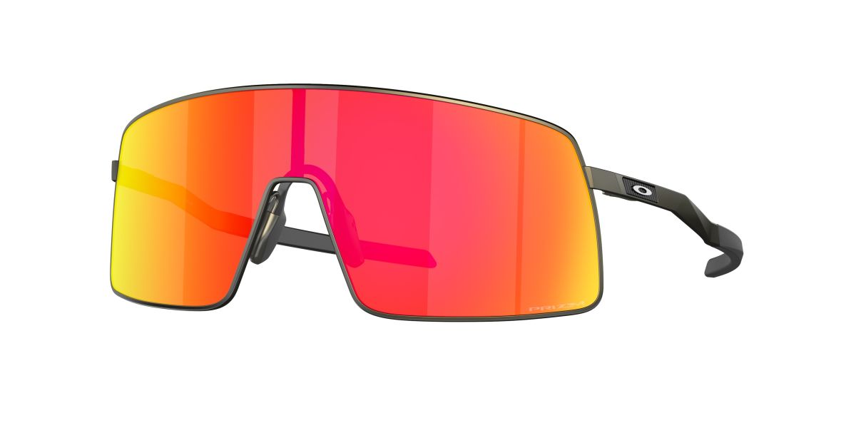 Oakley Square-frame Mirrored Sunglasses In Ruby