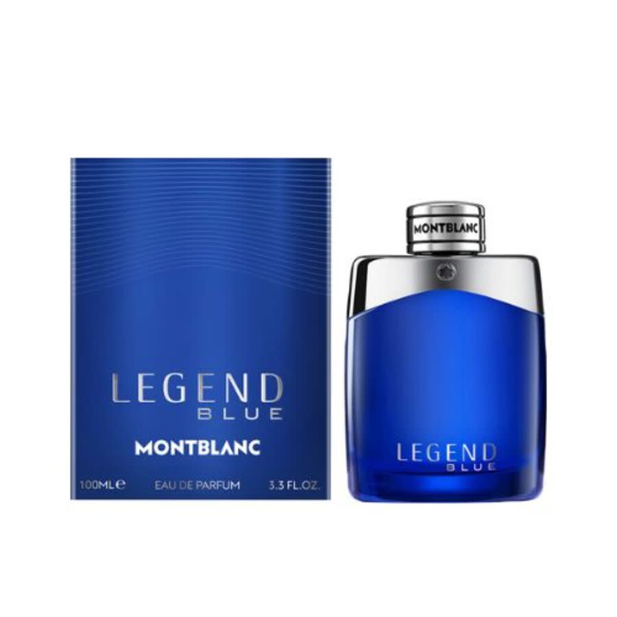MontBlanc Mens Legend Blue EDP Spray 3.4 oz Fragrances 3386460144230