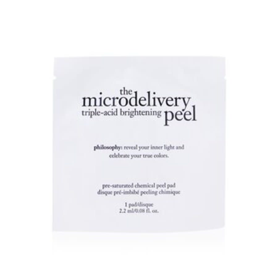 Philosophy - The Microdelivery Triple-acid Brightening Peel Pads 12pads In Dark