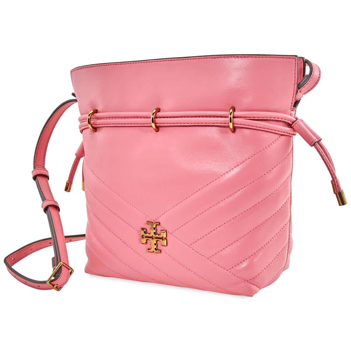 TORY BURCH LADIES KIRA CHEVRON MINI BUCKET BAG