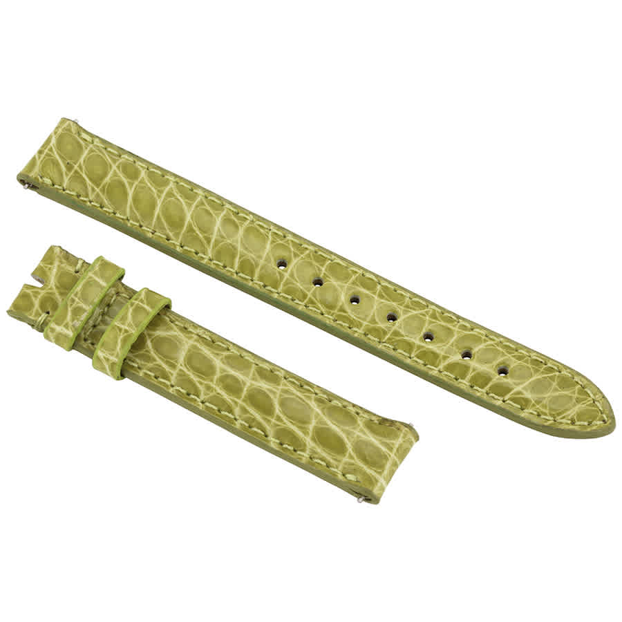 Hadley Roma Lime Green 14 Mm Alligator Leather Strap