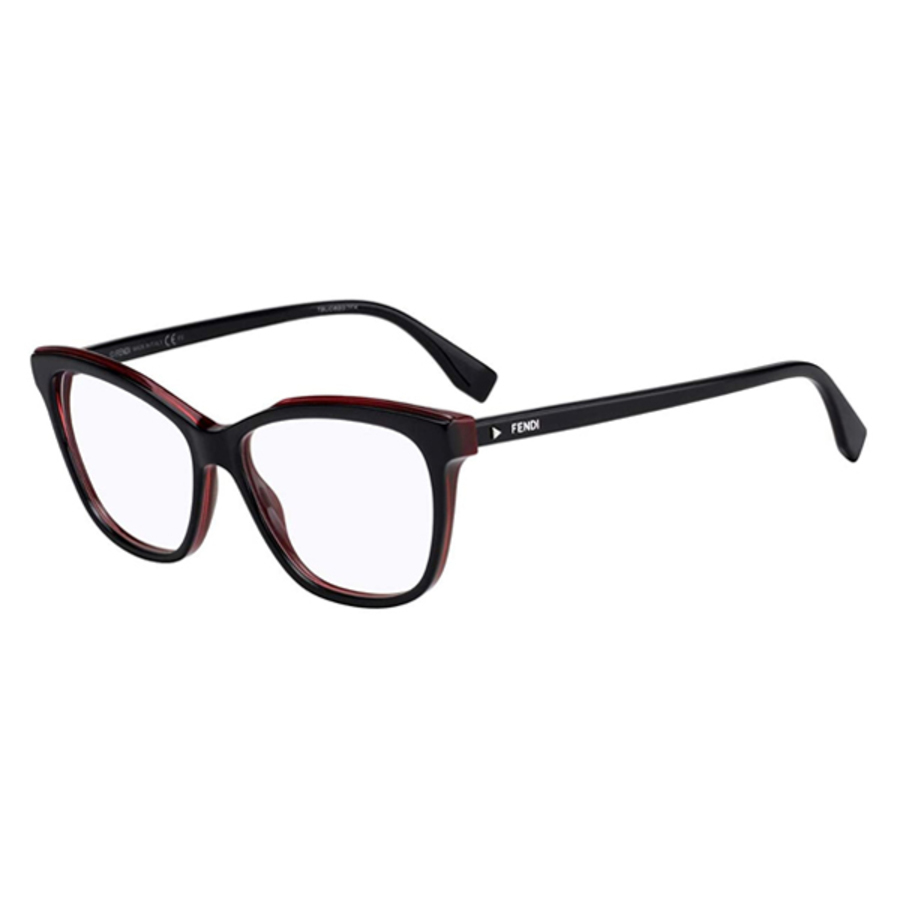 Fendi Demo Cat Eye Ladies Eyeglasses Fe-ff0251 807 54 In Black