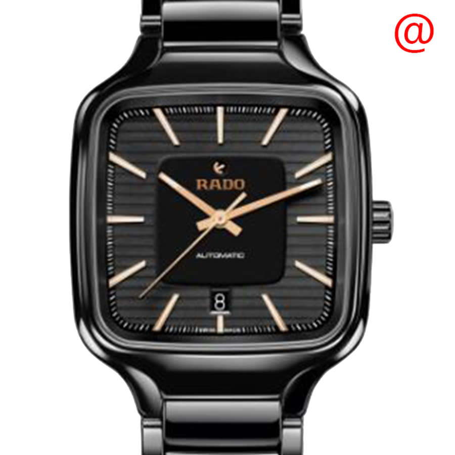 Rado watch sales black colour