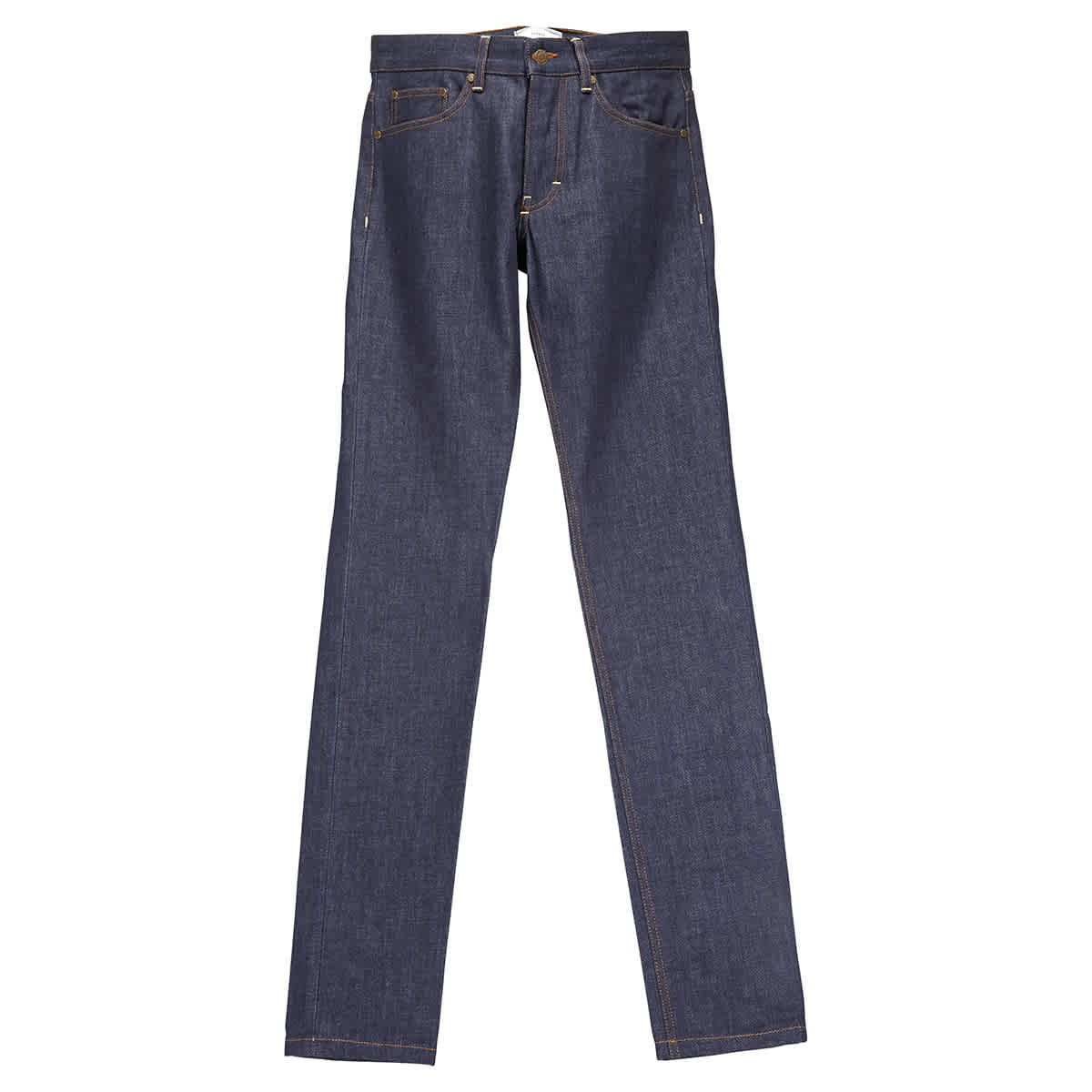 Ami Alexandre Mattiussi Ami Mens Denim Straight Fit Jeans In Blue