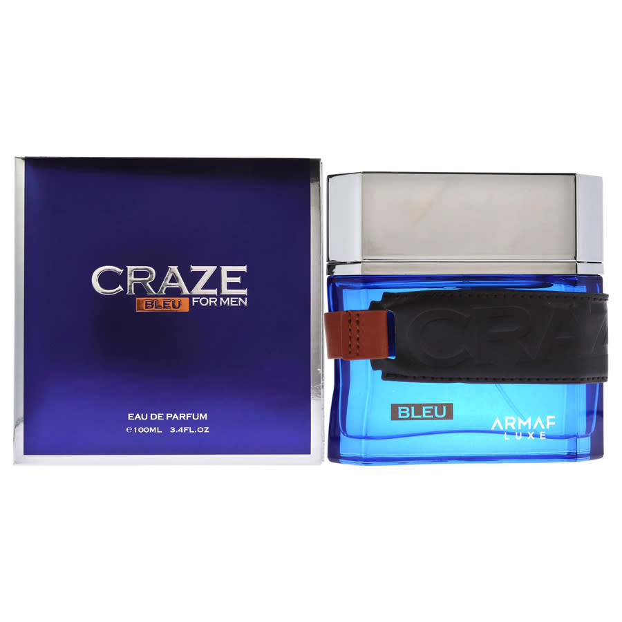 Armaf Mens Craze Bleu Edp Spray 3.4 oz Fragrances 6294015104240