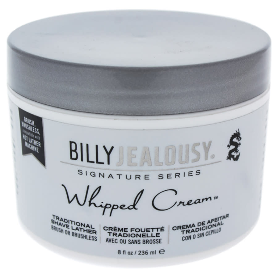 BILLY JEALOUSY WHIPPED CREAM TRADITIONAL SHAVE LATHER BY BILLY JEALOUSY FOR MEN - 8 OZ CREAM