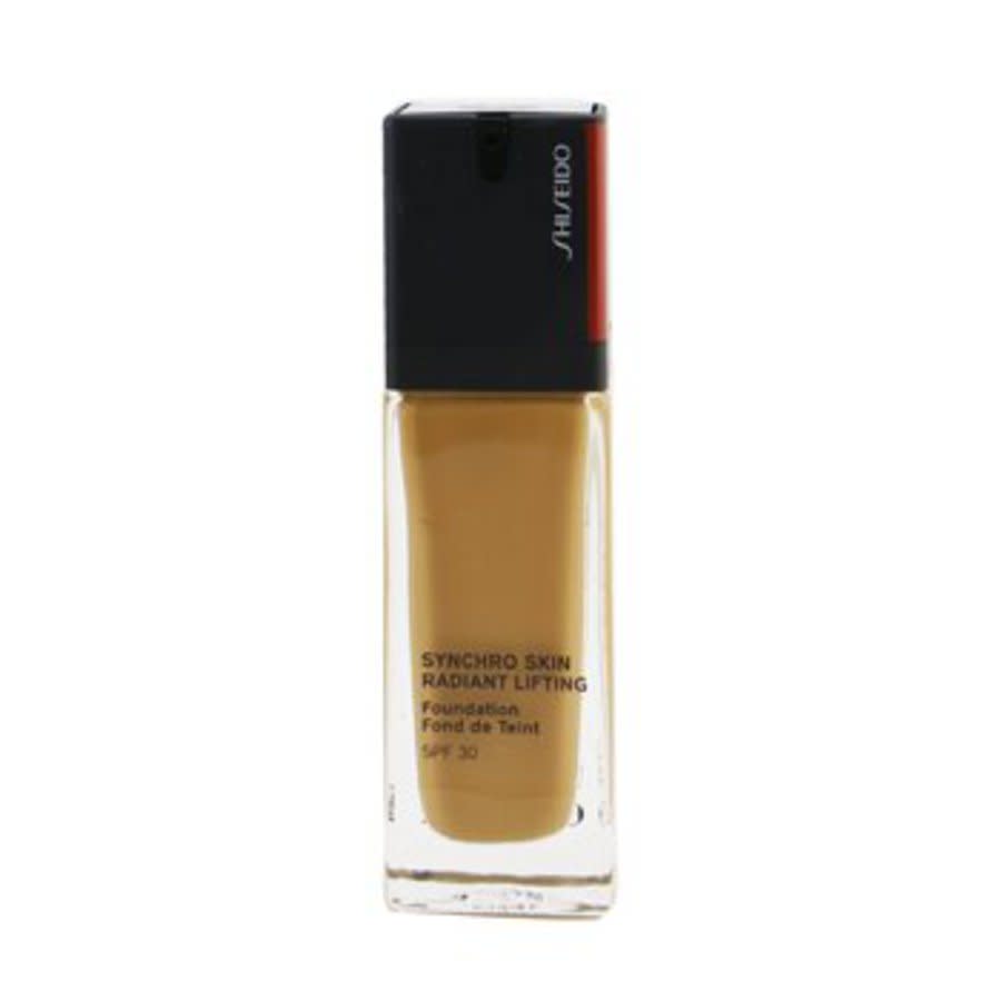 Shiseido Ladies Synchro Skin Radiant Lifting Foundation Spf 30 1.2 oz # 420 Bronze Makeup 730852167513 In Brown