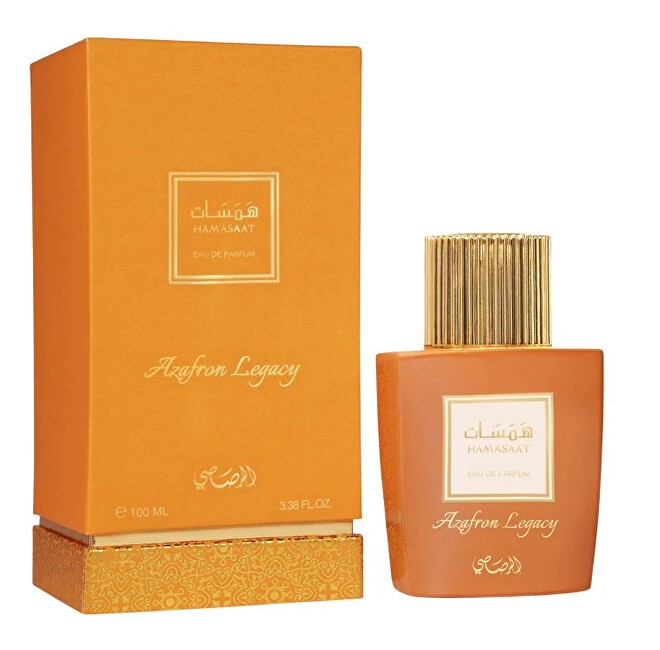 Rasasi Mens Hamasaat Azafron Legacy EDP Spray 3.4 oz Fragrances 614514555217