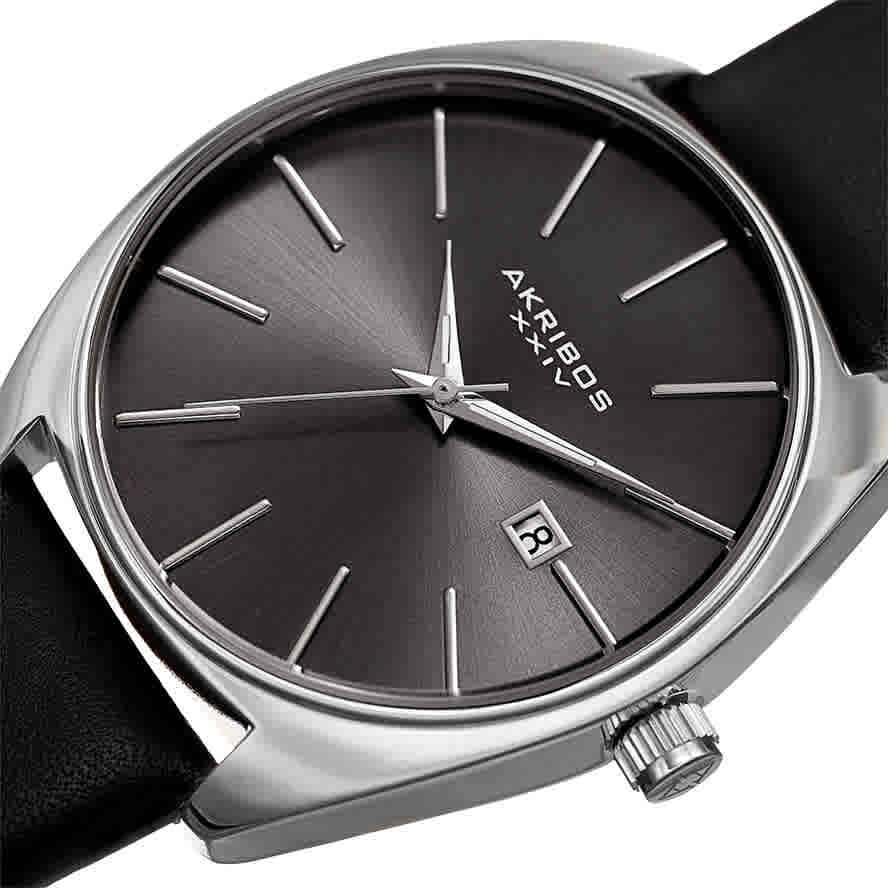Akribos XXIV Element Quartz Grey Dial Mens Watch P50168 — image 2
