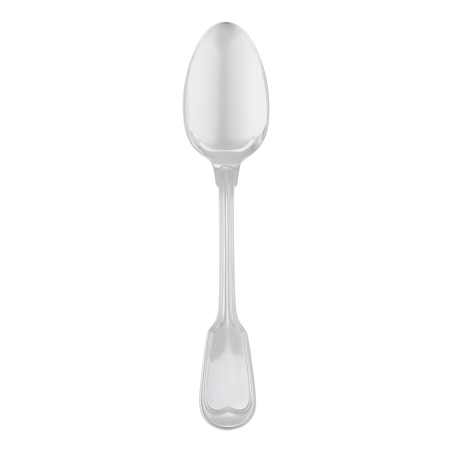 Christofle Silver Plated Chinon Place Soup Spoon 0027-022 In Silver