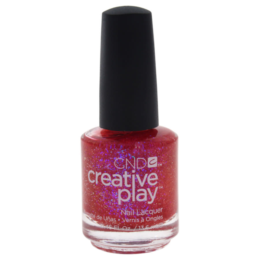 Cnd Creative Play Nail Lacquer - Dazzleberry By  For Women - 0.46 oz Nail Polish In Red