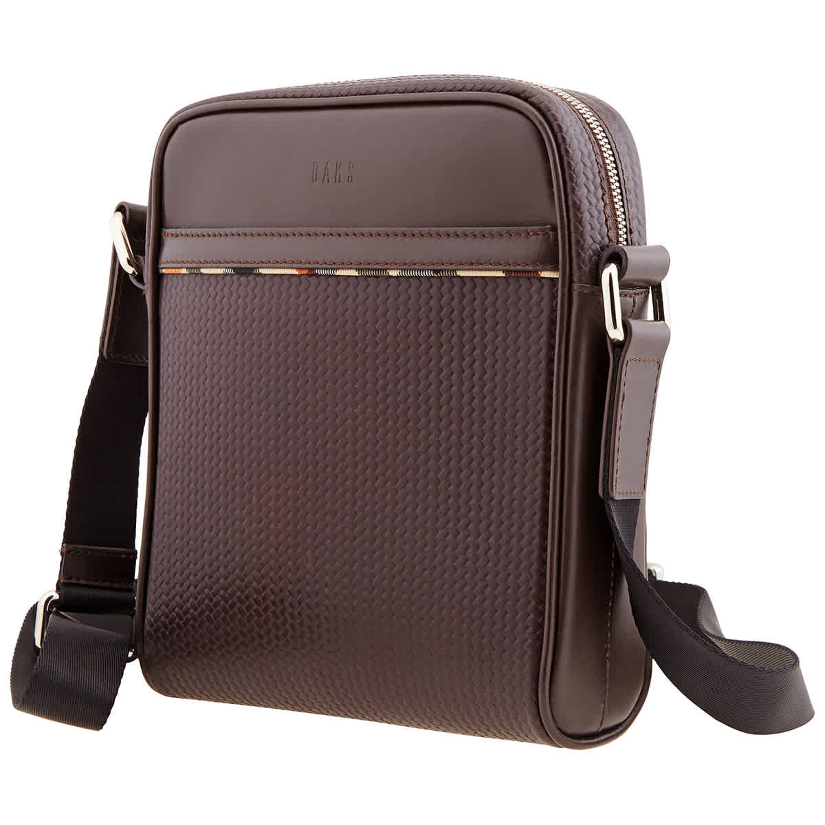 DAKS ショルダーバッグ メッセンジャー ナイロン モノグラム