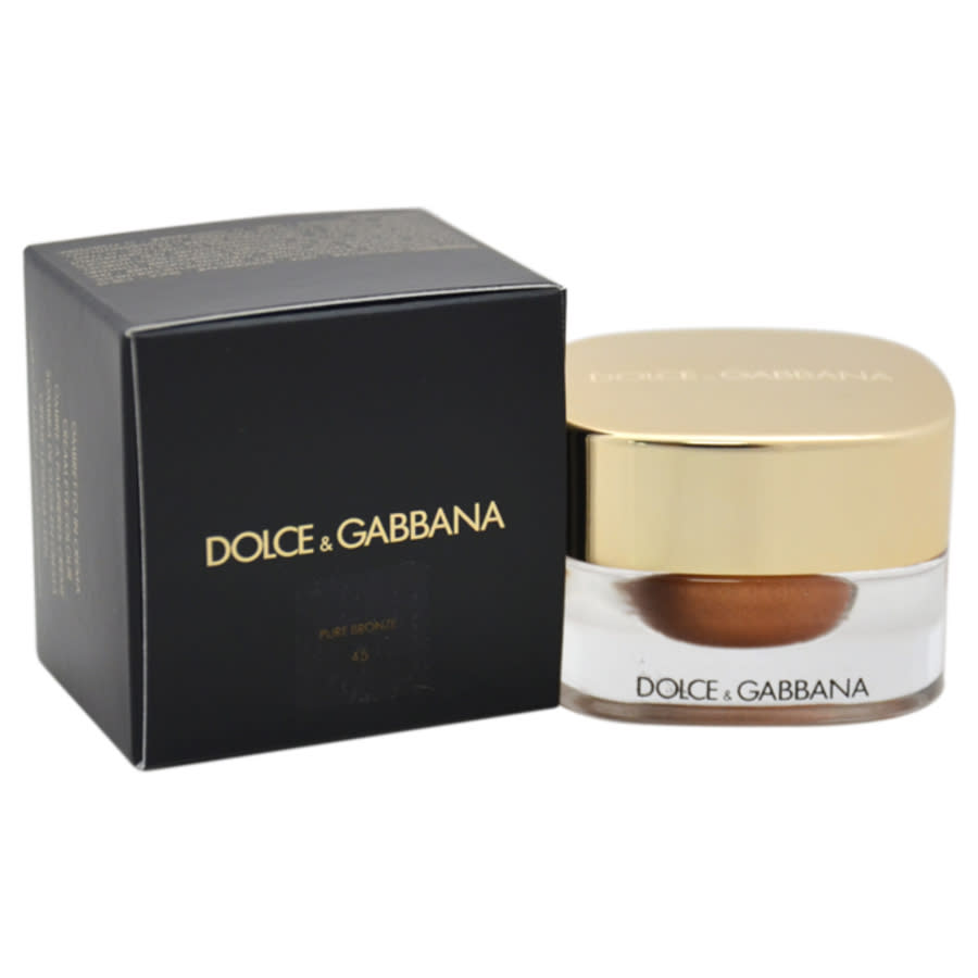 Dolce & Gabbana Perfect Mono Cream Eye Colour - 45 Pure Bronze By Dolce And Gabbana For Women - 0.14 oz Eyeshadow In Beige,brown