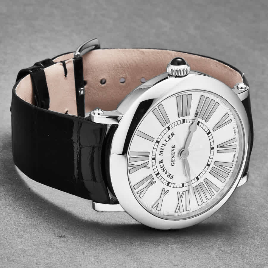 Franck Muller Franck Muller Round Quartz Silver Dial Mens Watch