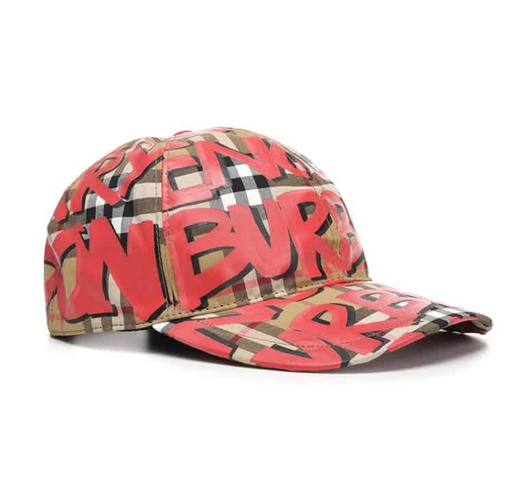 burberry graffiti cap