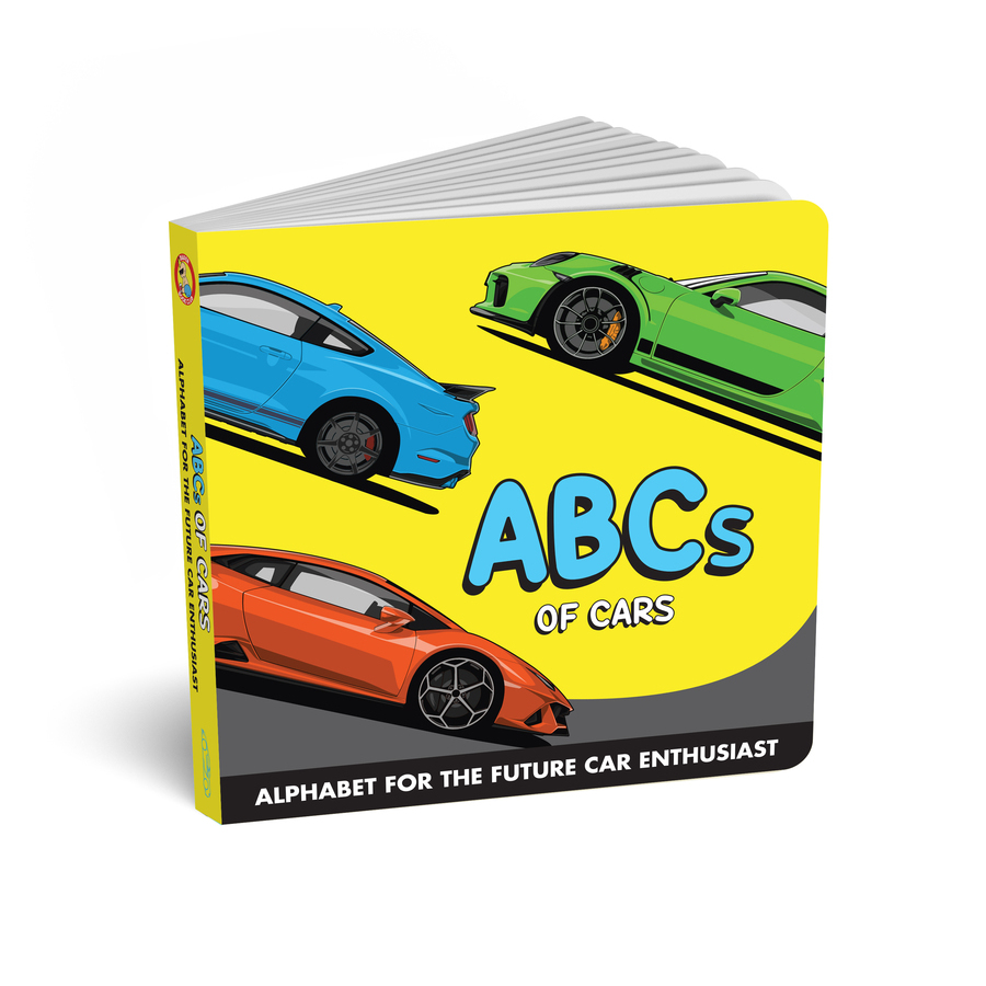 Diaper Book Club Abcs Of Cars : Alphabet For The Future Car Enthusiast In Yellow