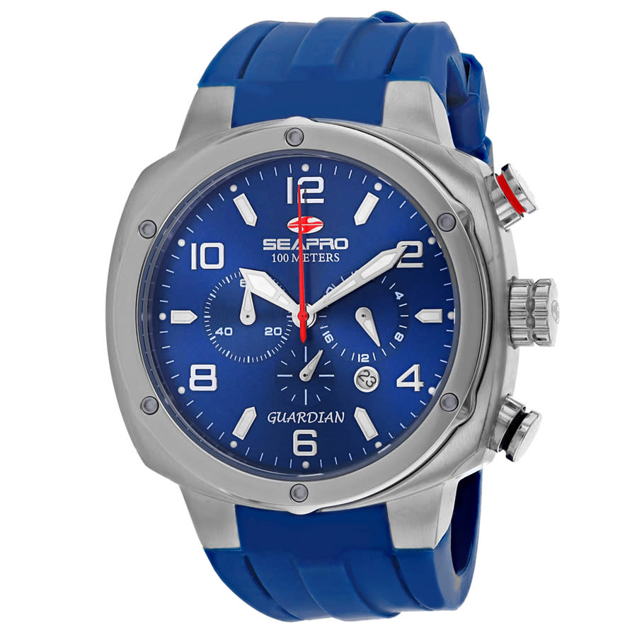 Shop Seapro Guardian Blue Dial Men's Watch Sp3343