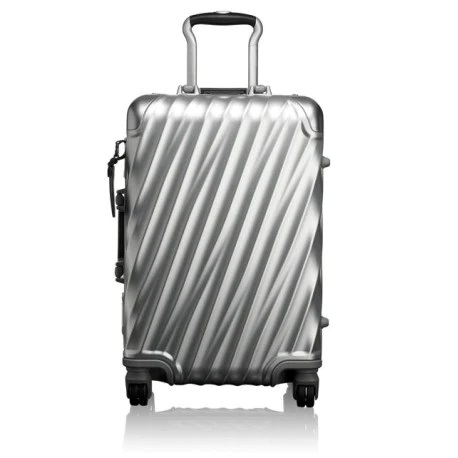 Tumi 19 Degree Aluminum International Carry On In Silver Tone