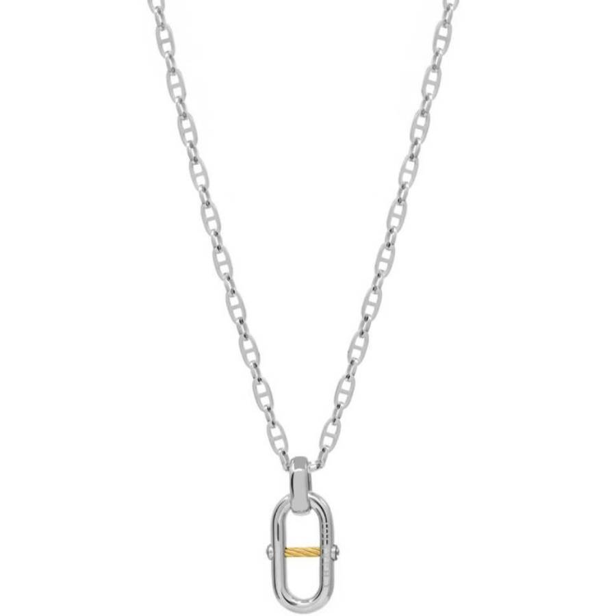 Charriol St Tropez Mariner Stainless Steel Marine Chain Link Necklace In Grey