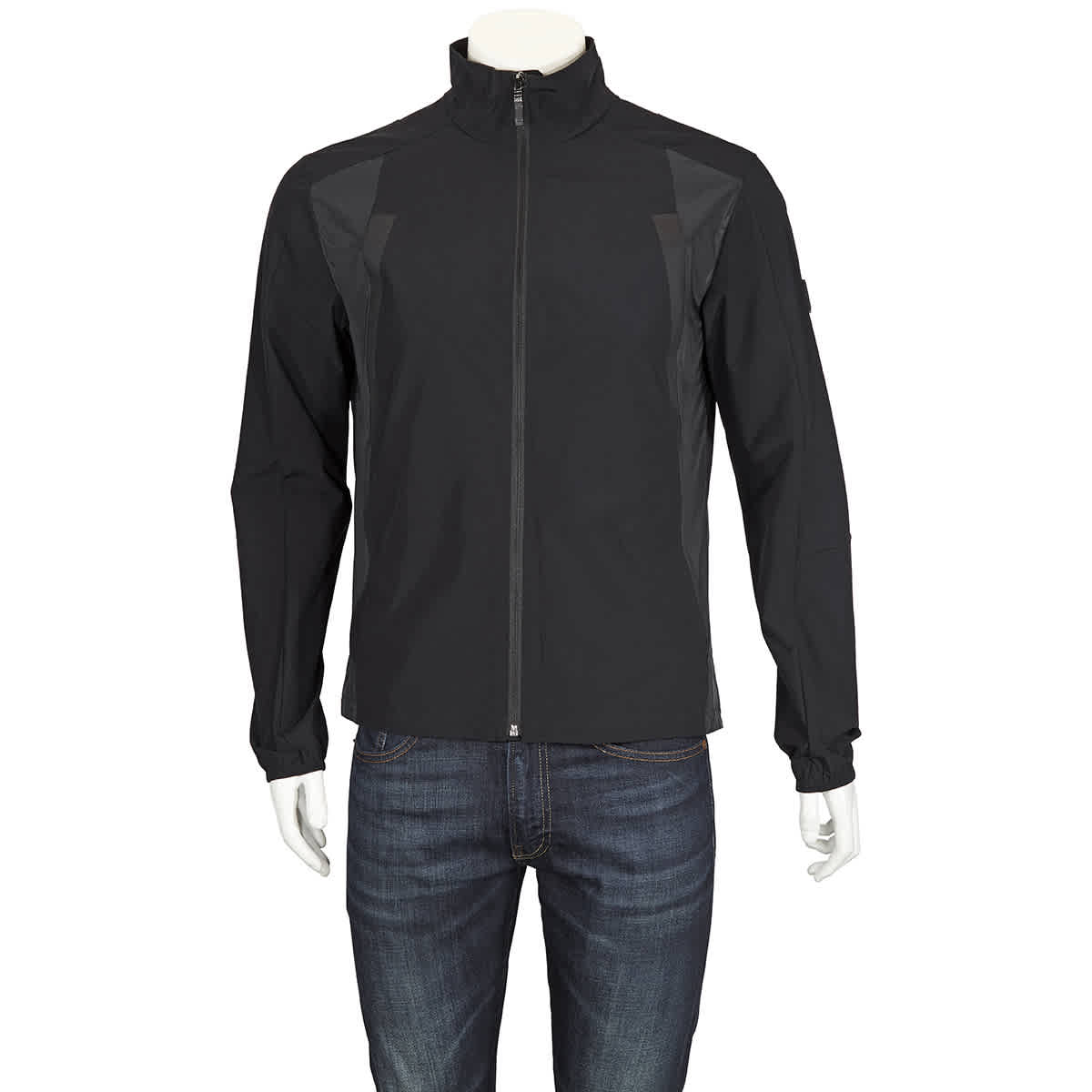 Hugo Boss Mens Black Windbreaker