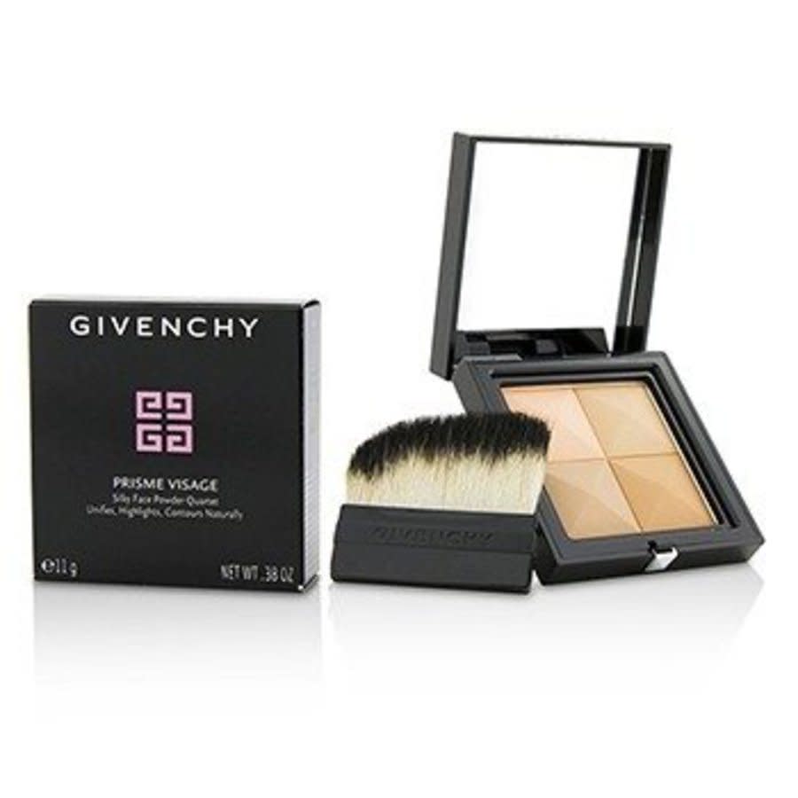 Givenchy - Prisme Visage Silky Face Powder Quartet - # 5 Soie Abricot 11g/0.38oz In N,a