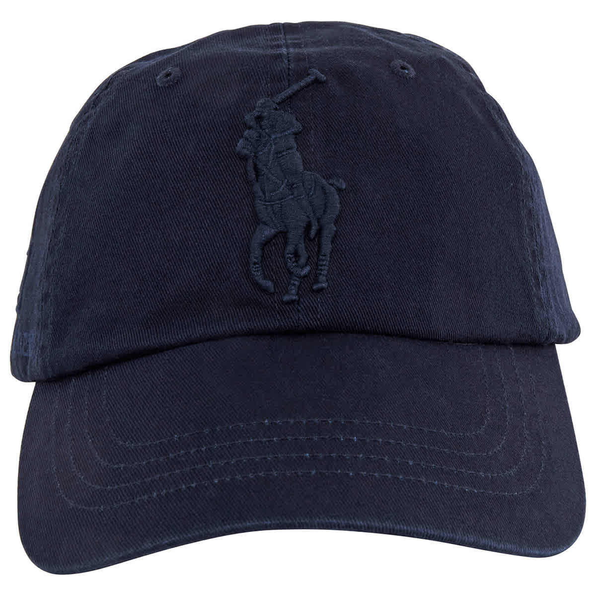 Polo Ralph Lauren Embroidered Logo Cotton Baseball Cap In Blue