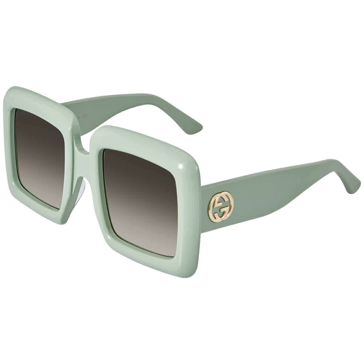 Gucci Grey Gradient Square Ladies Sunglasses Gg0783s 004 57 Modesens