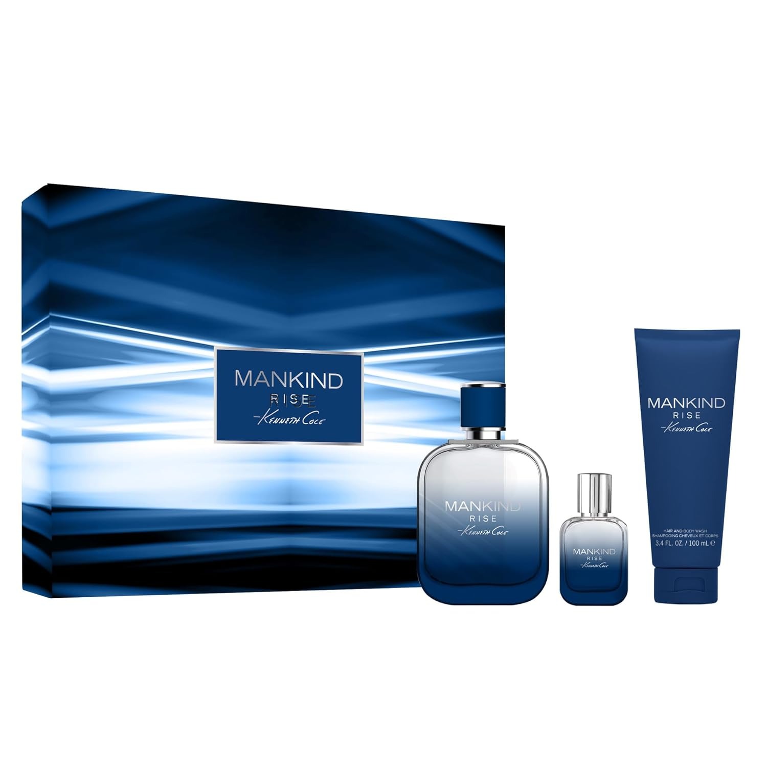 Kenneth Cole Mens Mankind Rise Gift Set Fragrances 608940586679