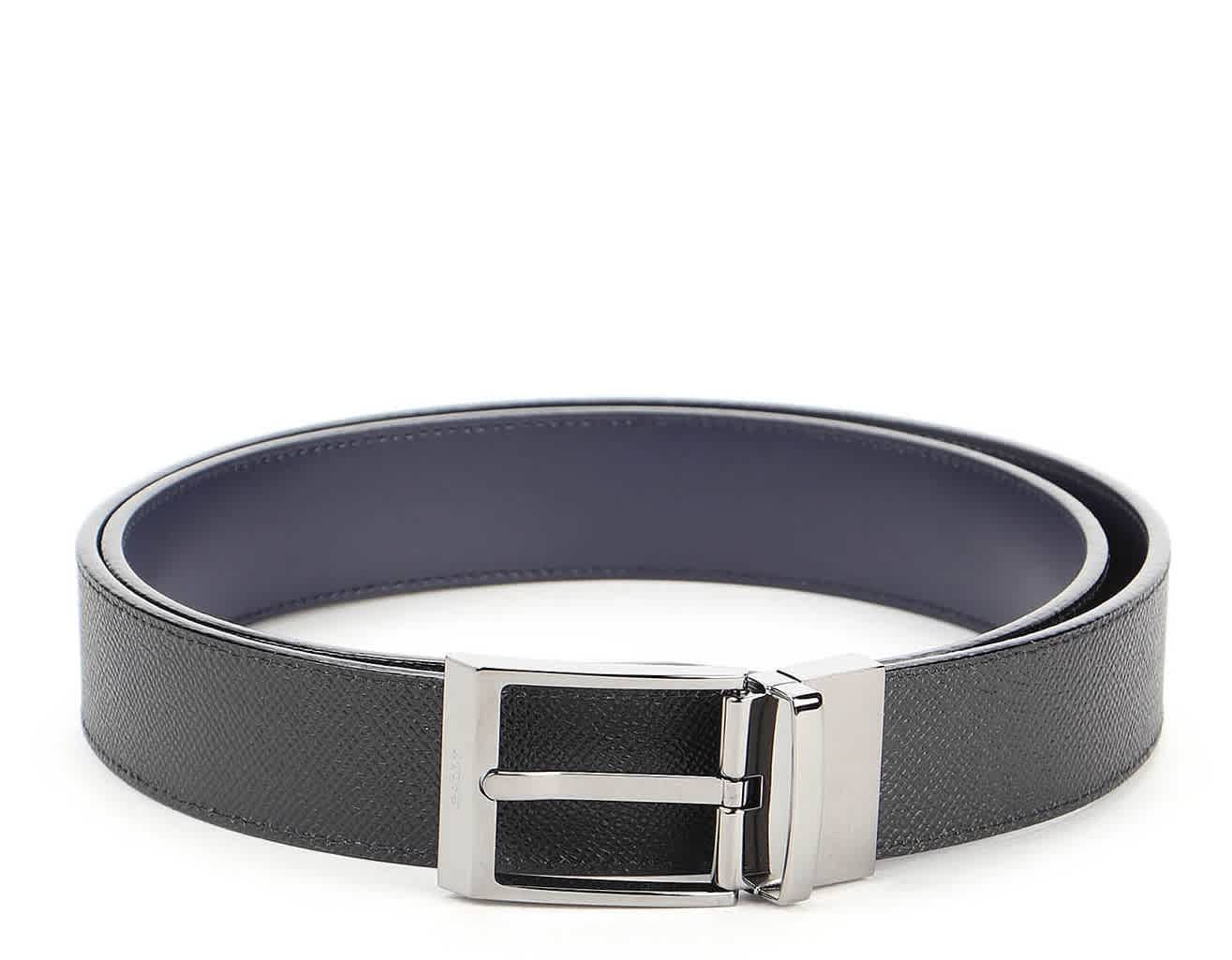 bally checkered belt