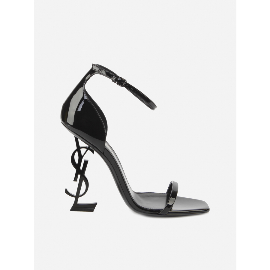 Saint Laurent Ladies Black Sandals