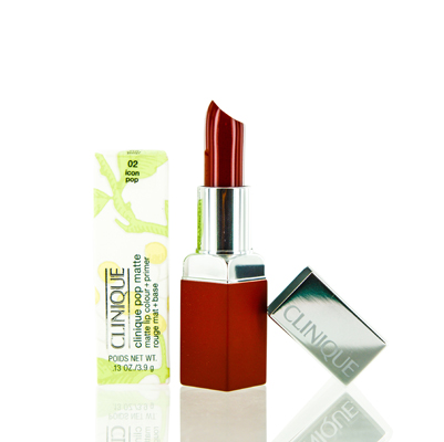 CLINIQUE / POP MATTE LIP COLOR + PRIMER 02 ICON POP .13 OZ