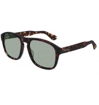 Gucci Green Square Mens Sunglasses Gg0583s 002 55