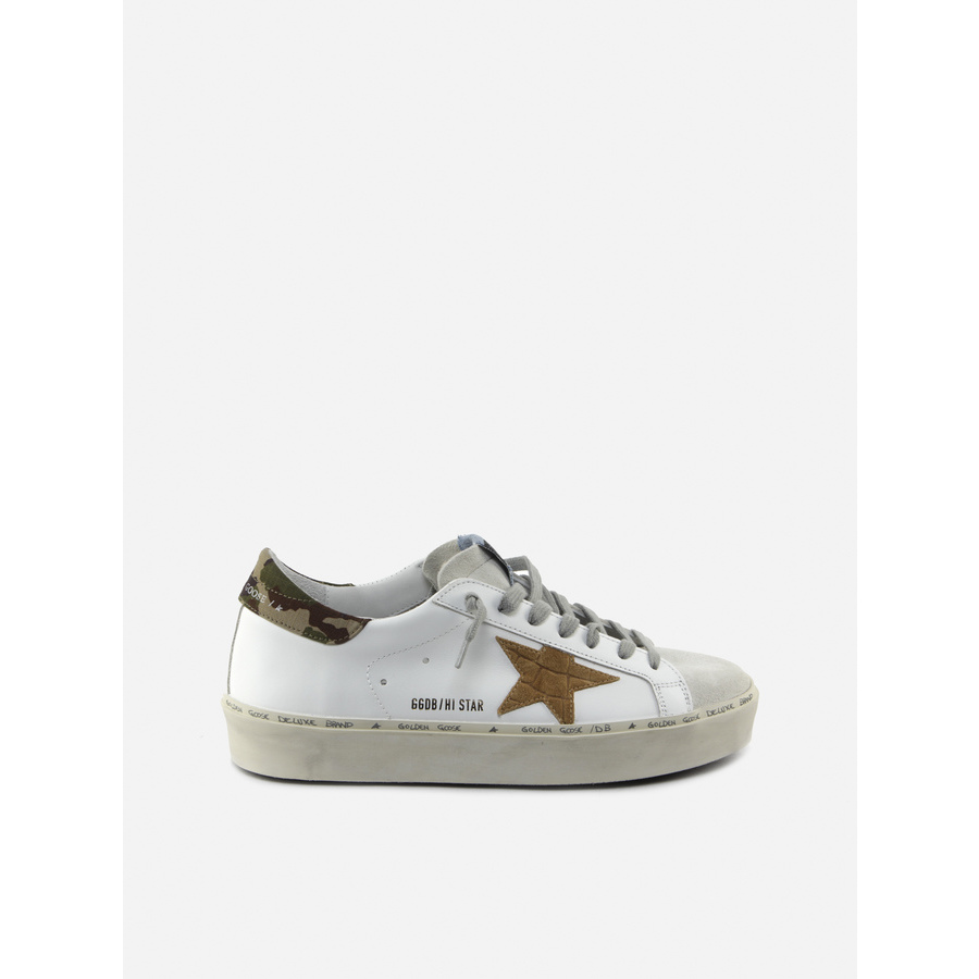 Golden Goose Mens White Sneakers