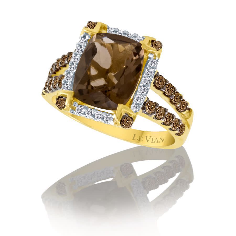 Le Vian Ladies Grand Sample Sale Ring In 14k Honey Gold In Yellow