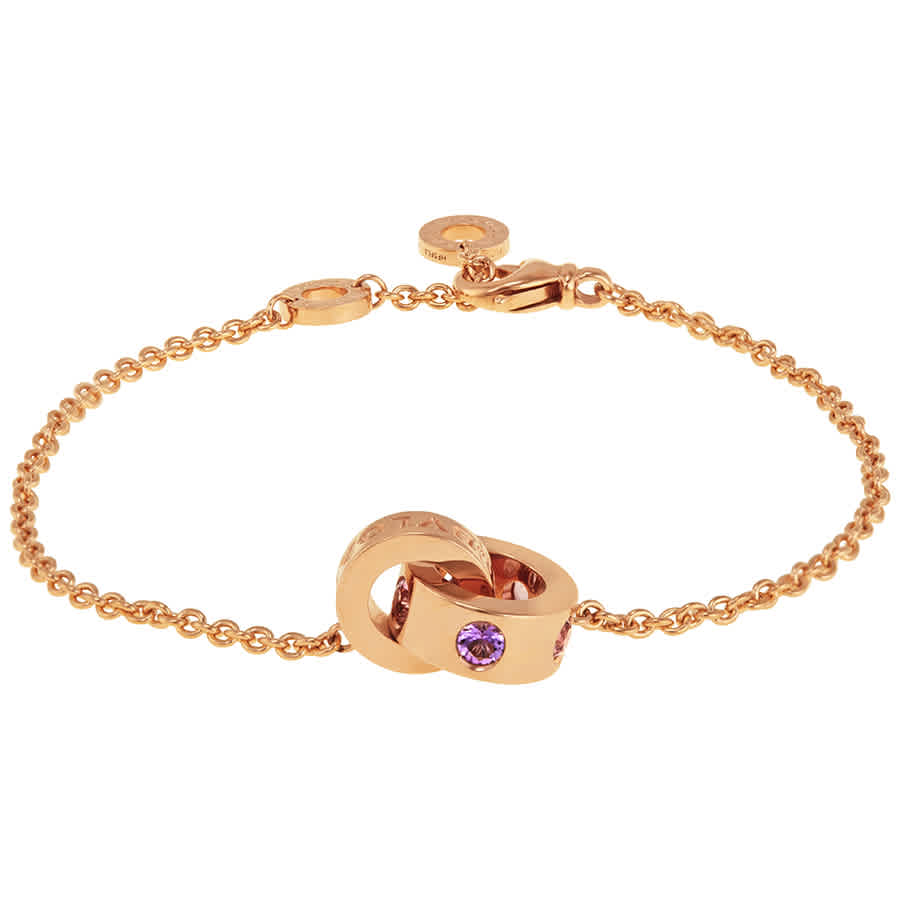 Bvlgari 18k Pink Gold Bracelet 352611 In Gold Tone,pink