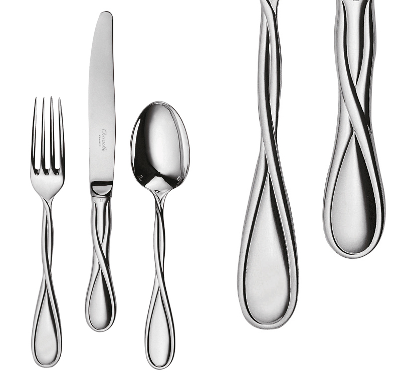 Christofle Silver Plated Galea Dinner Fork 0047-003
