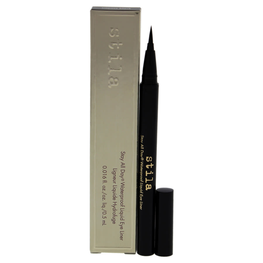 Stila Stay All Day Waterproof Liquid Eye Liner Ornament In Intense Black