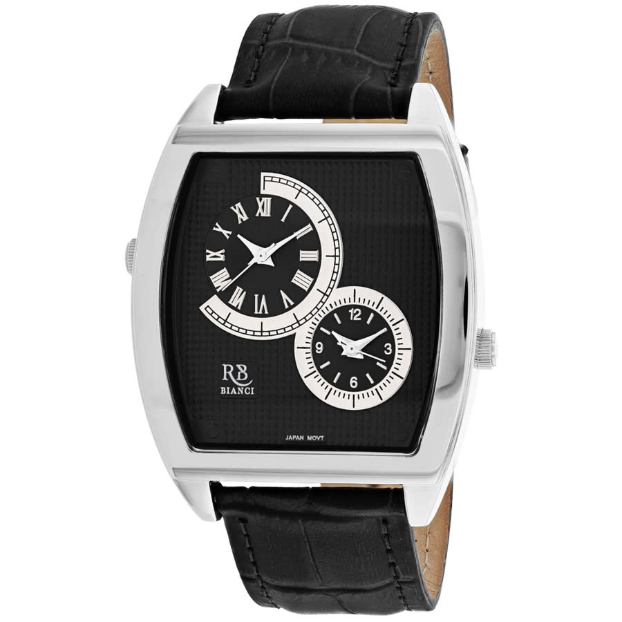 Shop Roberto Bianci Benzo Quartz Black Dial Men's Watch Rb0741