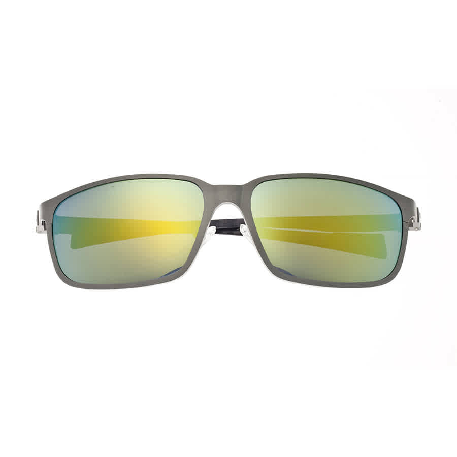 Shop Breed Neptune Titanium Sunglasses In Silver / Spring