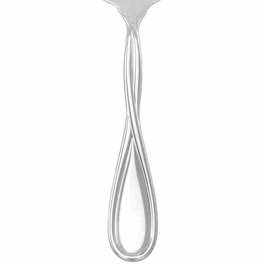 Christofle Silver Plated Galea Fish Serving Fork 0047-080 In Silver