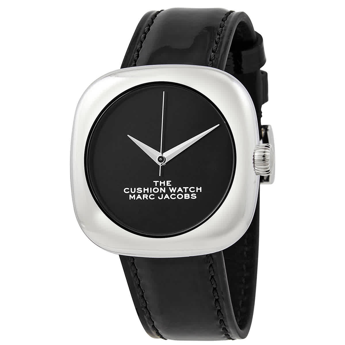 Marc Jacobs The Cushion Quartz Black Dial Ladies Watch Mj0120179301