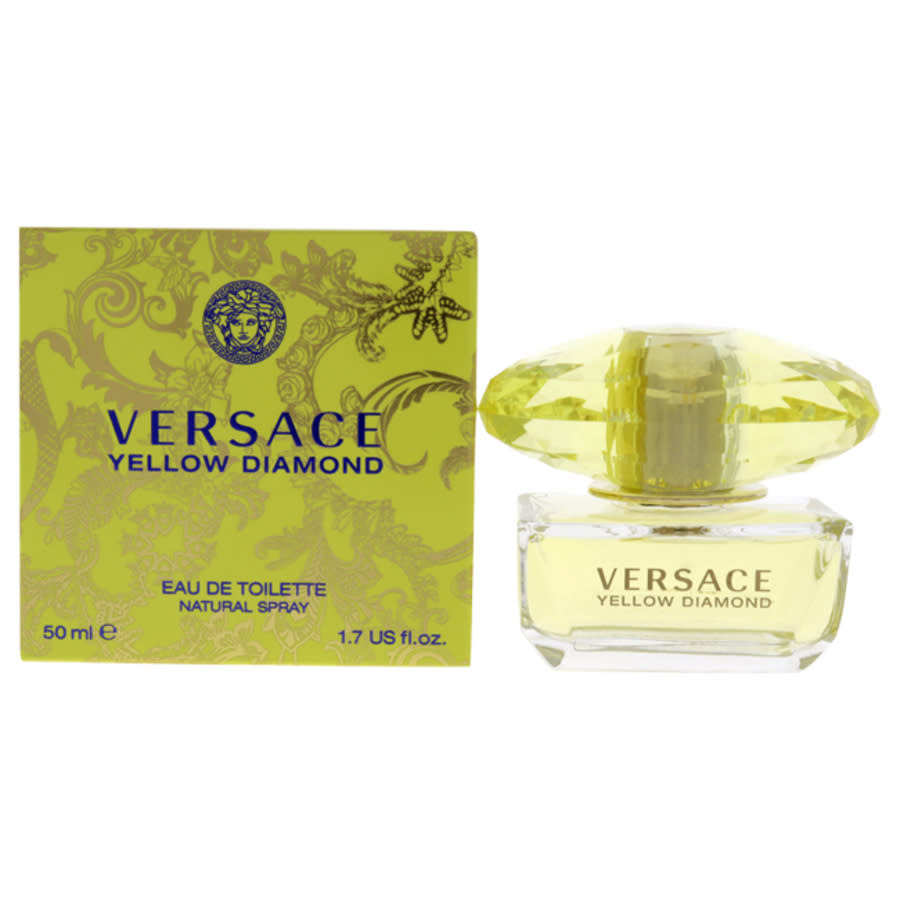 Versace Yellow Diamond By Edt Spray 1.7 oz In Yellow