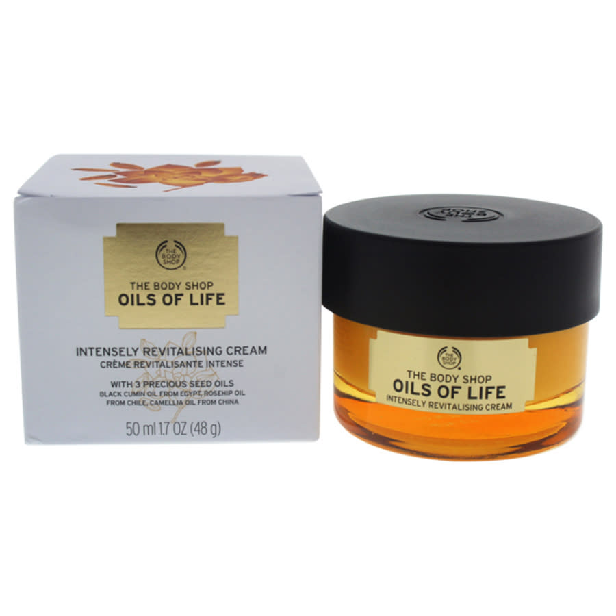 The Body Shop Oils Of Life Intensely Revitalizing Cream By  For Women - 1.7 oz Cream In Beige