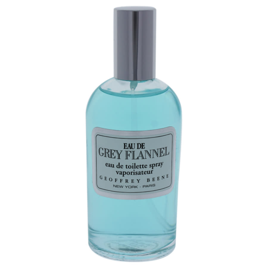 Geoffrey Beene Eau De Grey Flannel By Edt Spray In Pouch 4.0 oz (m) In Grey,yellow