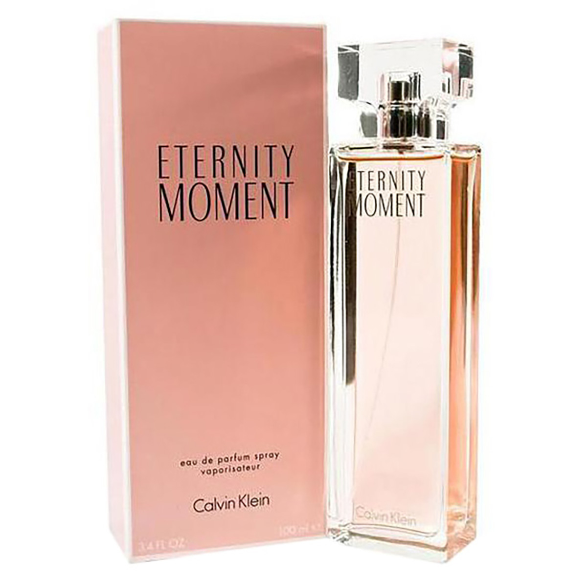 Calvin Klein Eternity Moment By  Edp Spray 3.3 oz (100 Ml) (w) In Pink