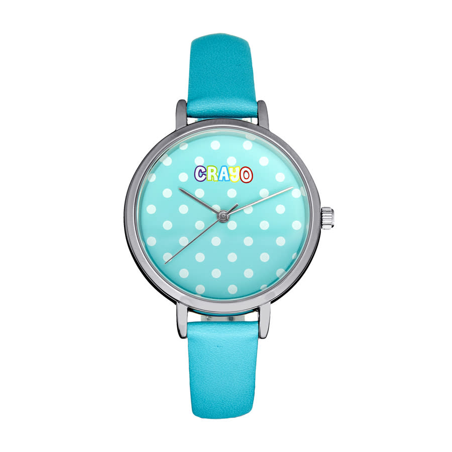 Crayo Dot Strap Watch In Blue