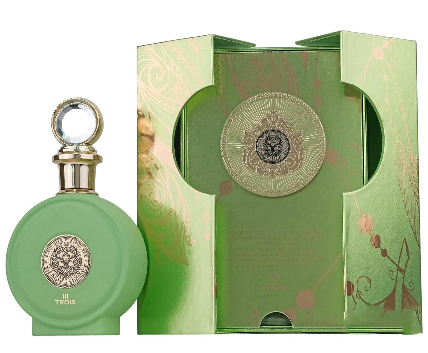 Paris Corner Unisex North Stag Expressions III Trois EDP 3.3 oz Fragrances 6290025488356