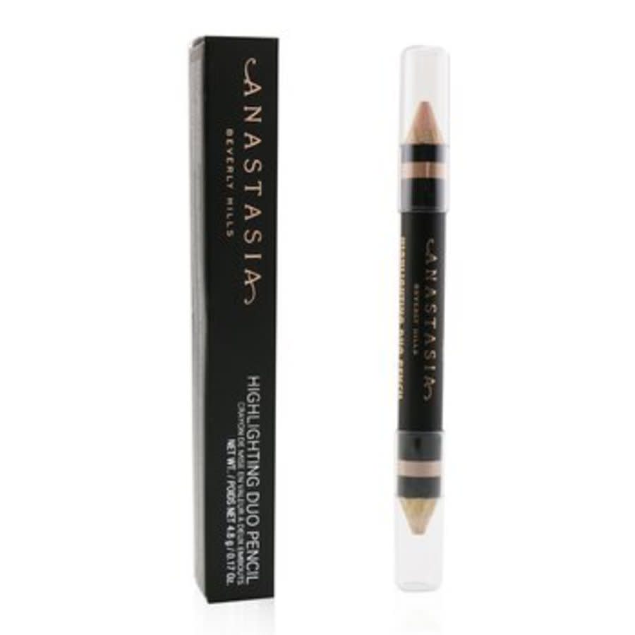 Anastasia Beverly Hills Highlighting Duo Eyebrow Pencil Matte Camille / Sand Shimmer 0.18 oz/ 5 G In N,a