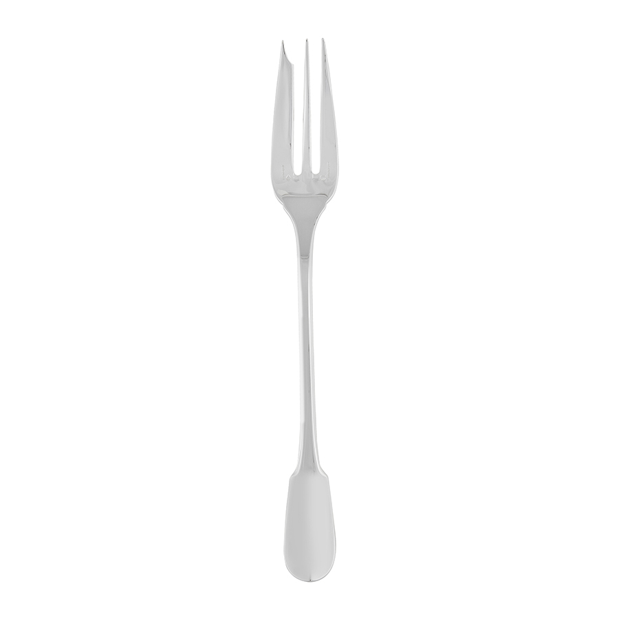 Christofle Sterling Silver Cluny Serving Fork 1420-007